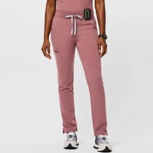 Figs small TALL yola skinny scrub pants